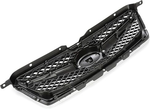 HECASA Front Bumper Grille Compatible with 2010-2012 Subaru Legacy 91121AJ03B SU1200142 Silvery+Balck Assembly Grill in Saudi Arabia
