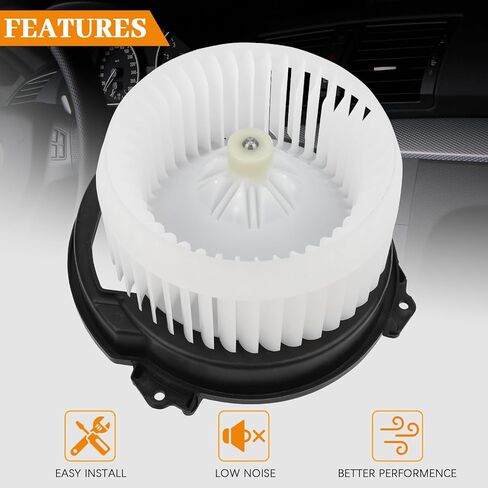 700293 HVAC Blower Motor Assembly Compatible with 2014-2023 Jeep Cherokee 2.4L/2.0L/3.2L 2015-2017 Chrysler 200 2.4L/3.6L AC Heater Blower Motor with Fan Cage 615-00712 68223053AC in Saudi Arabia