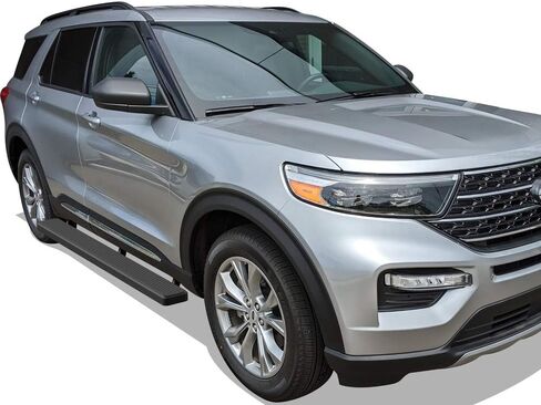 Tuxtreme Running Boards 6 inches Matte Black Compatible with Ford Explorer 2020-2026 Sport Utility 4-Door Stainless Steel (Nerf Bars Side Steps Side Bars) in Kuwait