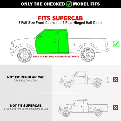 APS Stainless Steel 6.5in Nerf Bars Pocket Steps Square Tube Rocker Guards Compatible with Ford Ranger Super Cab 4-Door 99-11 in Saudi Arabia