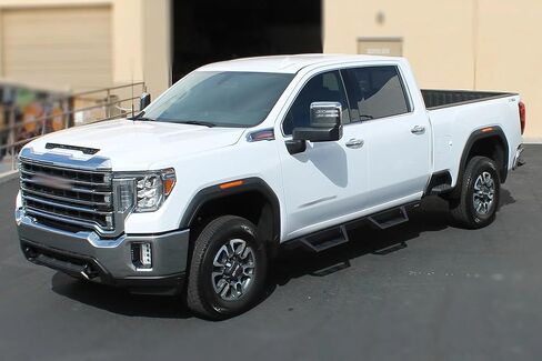 لوحات الجري Magnum RT Gen 2 Drop Steps باللون الأسود متوافقة مع الهيكل الجديد Double Cab 2019-2026 Silverado Sierra 1500 و2020-2026 2500/3500 HD in Kuwait