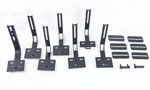Running Board Brackets Compatible with 2013 to 2018 Dodge RAM 1500 and 2010 to 2018 Dodge RAM 2500 or 3500 in Kuwait