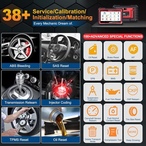 LAUNCH X431 PRO Elite [موديل جديد 2024] ماسح ضوئي ثنائي الاتجاه يعمل بالكامل مع CANFD&DOIP، ترميز ECU، 37+ إعادة تعيين، FCA AutoAuth، ماسح ضوئي كامل النظام لجميع السيارات، تحديث مجاني لمدة عامين in Saudi Arabia