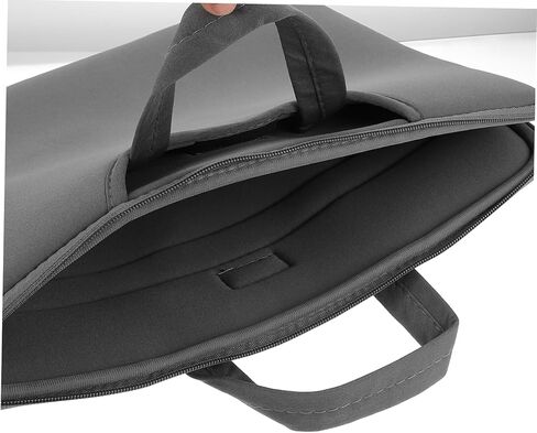 Laptop Handbag for Travel Storage Pouch Double Zippers Shockproof for Laptops Portable Carrying Case for Business and School Use in Kuwait