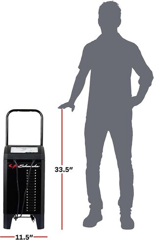 Schumacher Electric Wheeled Automatic 6A Car Battery Charger and 200A Engine Starter, 4-in-1 Solution, Maintainer, 40A Boost, for 12V Power Sport, Automotive, and Marine Batteries, SC1285 in Kuwait