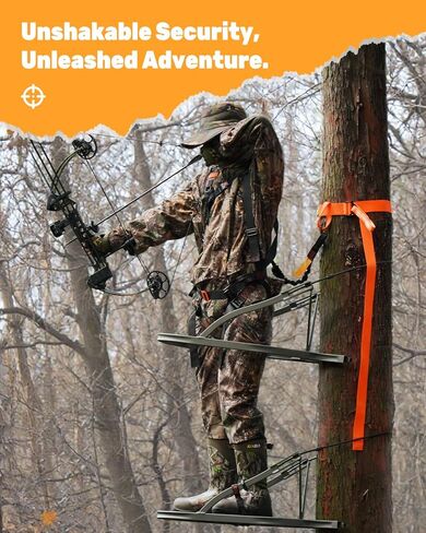 Kalkal Hunting Boots for Men with 800g Insulation with Heavy-Duty Tree Stand Harness Strap in Kuwait