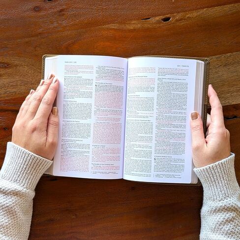 Farm and Posh Personalized NIV Premium Gift Bible – Brown Leathersoft Faux Leather | Custom Name Engraved | New International Version Red Letter Edition with Concordance & Presentation Page in Saudi Arabia