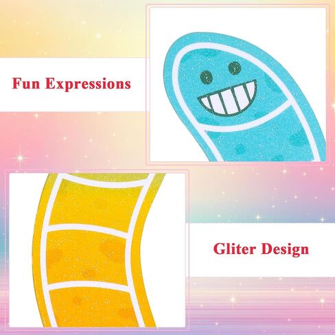 120 Pcs Worm Bookmarks Bulk Cute Holographic Glitter Gummy Worm Bookmarks Cute Book Marks for Writers Readers Classroom Rewards, Student Rewards, Bookish Bulk Supplies for Teachers in Kuwait