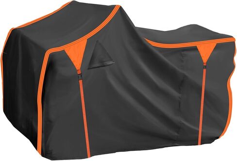 X AUTOHAUX ATV Cover for Polaris Sportsman 450/570 Waterproof 4 Wheelers Quad Cover Outdoor Sun Rain Storage Protection 210D-PU Black 211x122x120cm/83.1x48x47.2in in Kuwait