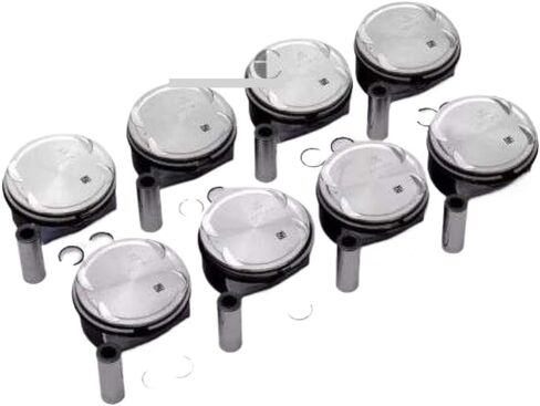 8-Piece Piston Ring Set Standard Bore 102.25mm for M156 6.2L 6.3L V8 Engines Compatible with C63 E63 SL63 W204 W211 in Kuwait