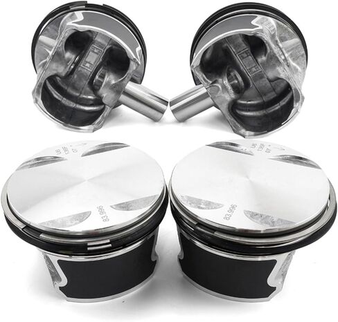 Piston Rings Set STD Size Compatible with BMW N46B20 2.0L Engine 120i 320i 520i X1 E87 E84 E90 2004-2012 - Replace OEM 11217523921 in Kuwait