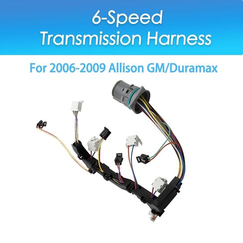 6-Speed Transmission Wiring Harness Compatible with Allison 1000/2000/2400 (2006-2009) Internal Harness 29543336 | Replaces 350-0087, 121446C | Duramax 7-Solenoid Type in Kuwait