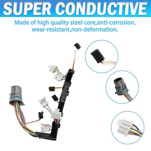 6-Speed Transmission Wiring Harness Compatible with Allison 1000/2000/2400 (2006-2009) Internal Harness 29543336 | Replaces 350-0087, 121446C | Duramax 7-Solenoid Type in Kuwait
