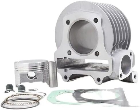 مجموعة حشية حلقة المكبس للدراجة النارية 52.4 مم متوافقة مع موديلات ELITE 125 EX 125 K69 2020 - تحل محل 12100-K69-600 13101-K69-600 in Kuwait