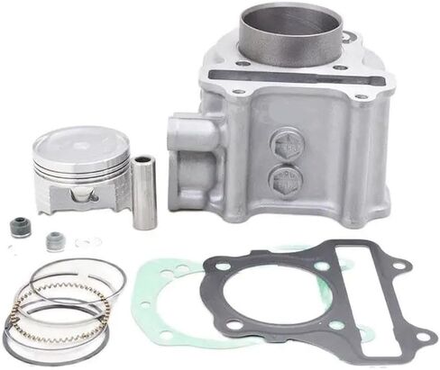 مجموعة حشية حلقة المكبس للدراجة النارية 52.4 مم متوافقة مع موديلات ELITE 125 EX 125 K69 2020 - تحل محل 12100-K69-600 13101-K69-600 in Kuwait