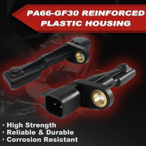 ABS Wheel Speed Sensor 1Pc: Rear Left & Right Compatible with Jeep 2007-2017 Wrangler V6 3.6L/3.8L, 2018 Wrangler JK V6 3.6L, 2008-2012 Liberty V6 3.7L, Dodge 2007-2011 Nitro V6 3.7L/4.0L in Kuwait