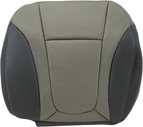 U.S.AutoSeatCover Compatible Compatible with 2002 to 2004 Chevy Trailblazer Front Bottoms Leather Seat Cover 2-Tone Gray in Kuwait