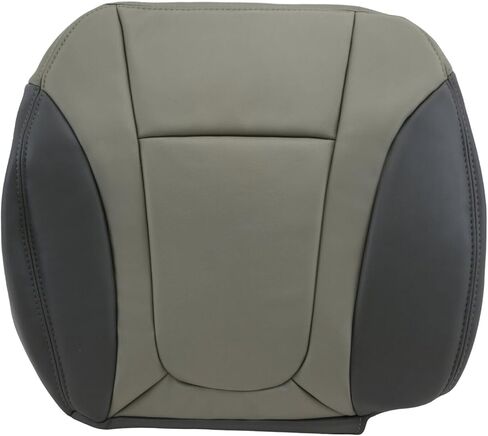 U.S.AutoSeatCover Compatible Compatible with 2002 to 2004 Chevy Trailblazer Front Bottoms Leather Seat Cover 2-Tone Gray in Kuwait