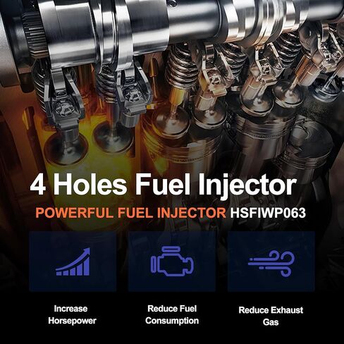HiSport Fuel Injector IWP063 27665-01/A 2 PCS - Compatible with HARLEY DAVIDSON V-Rod VRSC Twin Power 5.6 G/S in Saudi Arabia