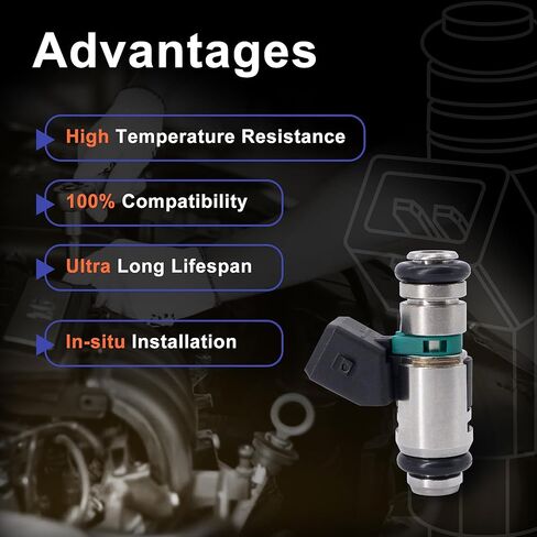 HiSport Fuel Injector IWP063 27665-01/A 2 PCS - Compatible with HARLEY DAVIDSON V-Rod VRSC Twin Power 5.6 G/S in Saudi Arabia