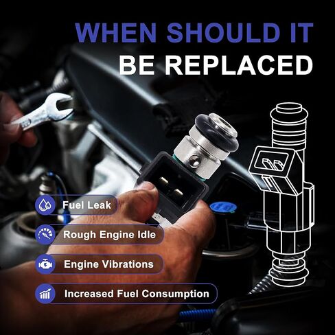 HiSport Fuel Injector IWP063 27665-01/A 2 PCS - Compatible with HARLEY DAVIDSON V-Rod VRSC Twin Power 5.6 G/S in Saudi Arabia