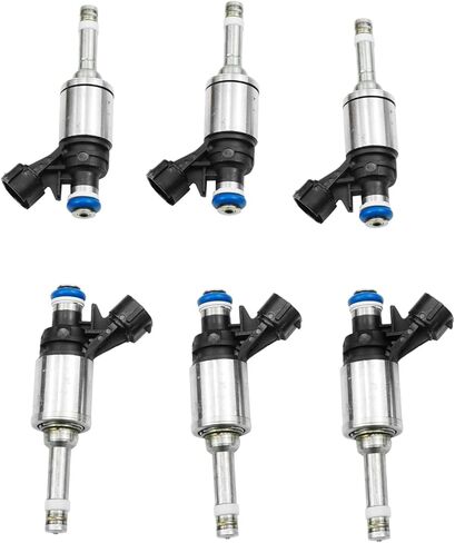 6pcs 16600-6KA0A Fuel Injectors Fit for 2016 2017 2018 2019 2020 Nissan Pathfinder Infiniti JX35 QX60 3.5L Replacement for 166006KA0A FJ1548 in Kuwait