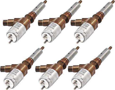 326-4700 Fuel Injectors Common Rail 6PCS Fit For Caterpillar CAT C6 C6.4 Engine 320D 323D 321D 320DL 323DL Diesel Relace# 295-9130 326-4700 10R-7675 32F61-00062 in Kuwait