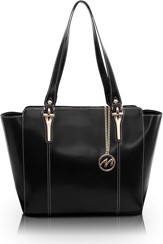 McKlein ALICIA, Leather Ladies' Tote with Tablet Pocket, Laptop Bag for Women Lightweight Leather, Computer Tote Bag in Kuwait