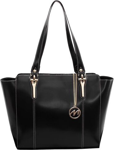 McKlein ALICIA, Leather Ladies' Tote with Tablet Pocket, Laptop Bag for Women Lightweight Leather, Computer Tote Bag in Kuwait