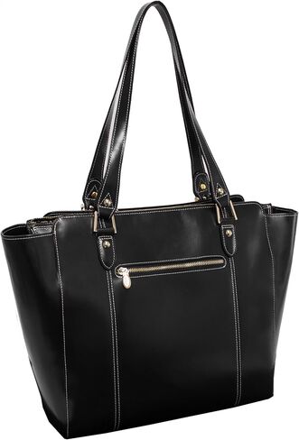 McKlein ALICIA, Leather Ladies' Tote with Tablet Pocket, Laptop Bag for Women Lightweight Leather, Computer Tote Bag in Kuwait