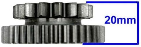 Starter Idler Gear Compatible with Kodiak Rihino 400 450 660 ATV Quad 5GH-15512-00-00 Universal Fit Aftermarket Replacement in Kuwait