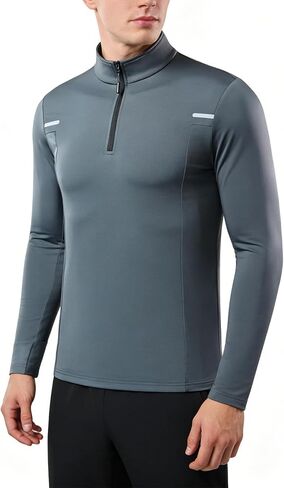 Long Sleeved Cycling Jacket, Spring Sports Windproof Full Zipper, Outdoor Cycling Equipment (Gray, L) in Saudi Arabia