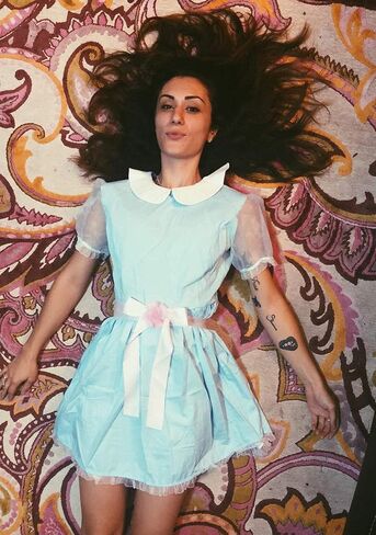 Dolls Kill Baby Doll Dress Outfit for Women- Scary Shining Twins Inspired Costume by Trickz N' Treatz in Saudi Arabia