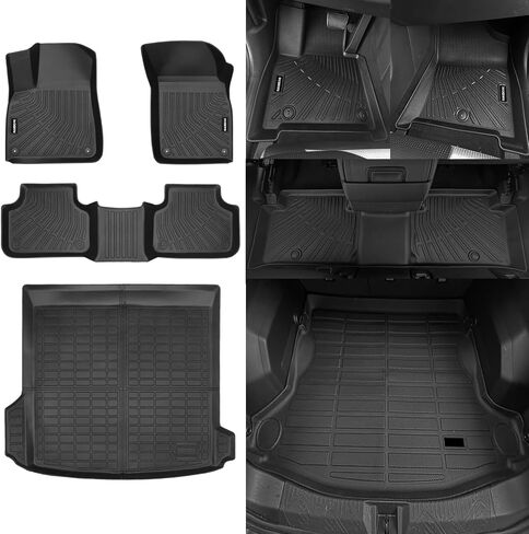 for Naibeve Floor Mats for 2021 2022 2023 2024 Buick Envision - All Weather Custom Fit for Buick Envision Floor Liners with Cargo Liner Accessories in Kuwait
