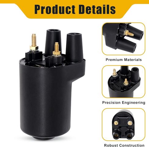 ملف الإشعال لمحرك Onan P218G P220 P224G لـ BF BFA BG BGA BGE B43E B43G B43M B48G مناسب لنقاط ملف الإشعال Onan موديل OEM 166-0772 166-0804 541-0522 in Kuwait