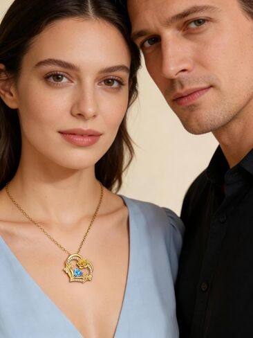Birthstone Necklace for Women Birthday Gift for Her Birth Stone Necklace for Womens Necklaces in Saudi Arabia