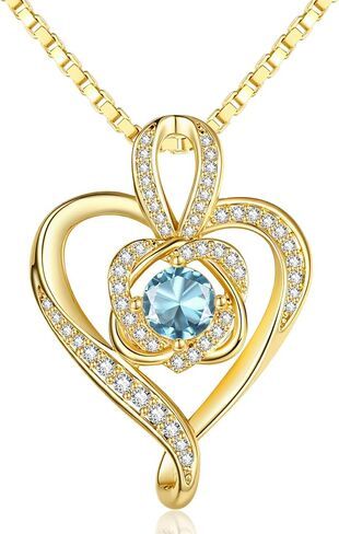 Birthstone Necklace for Women Birthday Gift for Her Birth Stone Necklace for Womens Necklaces in Saudi Arabia