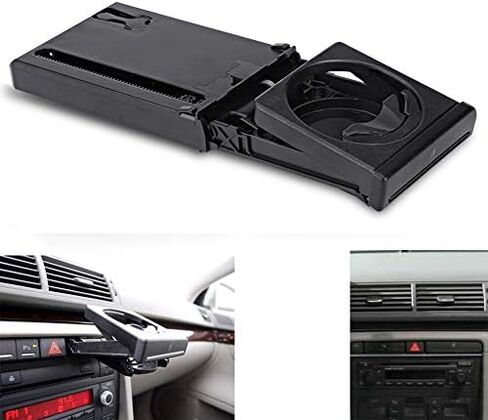 Cup Holder,Folding Drink Holder OEM 8E1 862 534 J for Audi A4 2002-2006 B6 B7 Used from 2005 in Saudi Arabia