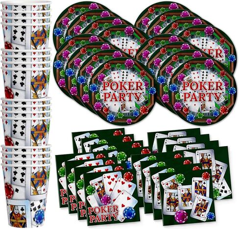 Cornhole Birthday Party Supplies Set - Summer Party Supplies - Lake Tableware Set - Bean Bag Toss Party - BBQ Paper Plates | Tableware Set Includes Plates, Napkins and Cups | Kit for 16 in Saudi Arabia