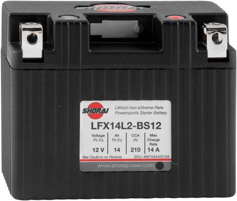 بطارية ليثيوم حديد شوراي LFX14L2-BS12 لـ KTM Freeride 250 R 2015-2017 in Kuwait