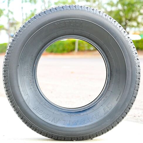 Set of 2 (TWO) Nebula ST Radial N' 001 Semi-Steel Semi-Steel Radial Tires-ST205/75R15 205/75/15 205/75-15 111/106L Load Range E LRE 10-Ply (Thailand) BSW Black Side Wall in Kuwait