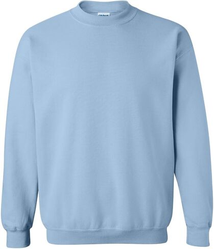 Gildan Fleece Crewneck Sweatshirt, Style G18000, Light Blue (1 Pack) Small in Saudi Arabia