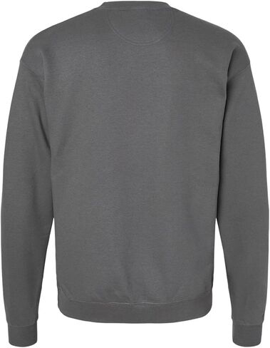 Hanes Mens Perfect Fleece Crewneck Sweatshirt, L, Smoke Grey in Saudi Arabia