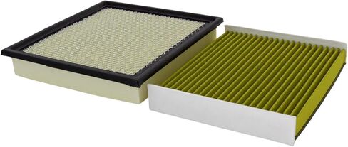Engine Air Filter and Cabin Air Filter Set Compatible with Ford Lincoln Models 2015-2025 F-150 2.7L 3.0L 3.3L 3.5L 5.0L,18-24 Expedition, 2018-2024 Navigator OE Replace 7C3Z9601A CA10262 & FL3Z19N619A in Saudi Arabia