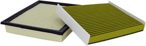 Engine Air Filter and Cabin Air Filter Set Compatible with Ford Lincoln Models 2015-2025 F-150 2.7L 3.0L 3.3L 3.5L 5.0L,18-24 Expedition, 2018-2024 Navigator OE Replace 7C3Z9601A CA10262 & FL3Z19N619A in Saudi Arabia