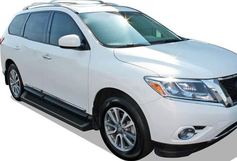 Tuxtreme Black Running Boards Style Compatible with Nissan Pathfinder 2013-2021 (Exclude Platinum) & Infiniti QX60 2013-2016 (Nerf Bars Side Steps Side Bars) in Kuwait