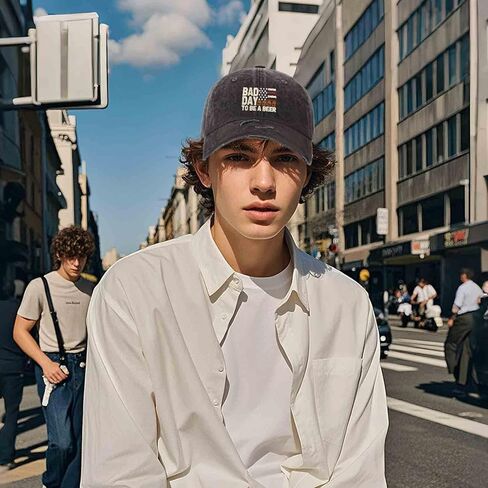 يوم سيء ليكون بيرة، يوم سيء ليكون قبعة بيرة للنساء هدايا قبعة الأب المضحكة للرجال in Kuwait