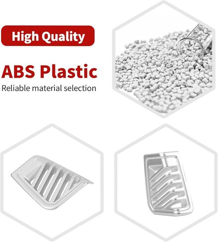 for Wrangler Dash Side Air Vent Cover Trim for Jeep Wrangler/Gladiator 2024-Present Silver Interior Accessories 2pcs in Saudi Arabia