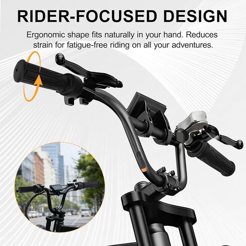 Jerbor Upgraded E-Bike Throttle Grip for Cycrown CycRun/CycRun Classic/CycHunter/CycHunter Pro/EB5 Mini E-Bike, Quick Response Right Hand Control, Waterproof & Non-Slip, Essential E-Bike Accessories in Saudi Arabia