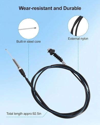 كابل خانق مناسب لـ Yamaha Rhino 660 450 2004-2009، استبدل 5UG-26311-10-00 in Saudi Arabia